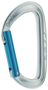 Orbit Straight Gate karabinek prosty Titanium Blue