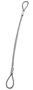 Sara II lonża stalowa, długość 160 cm