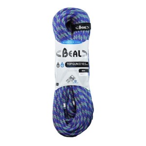 Lina dynamiczna Top Gun Unicore 10,5 mm x 60 m Golden Dry Blue