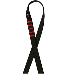 Pętla 60 cm x 18 mm taśma płaska Black