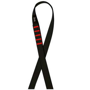 Pętla 50 cm x 18 mm taśma płaska Black