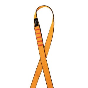 Pętla 40 cm x 18 mm taśma płaska Yellow