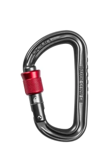 Karabinek Ocun FALCON SCREW anthracite/red