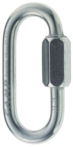8mm Quick Link Oval Nierdzewny Karabinek