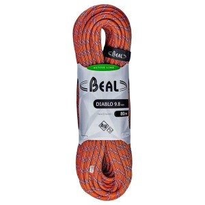 Lina dynamiczna Diablo Unicore 9,8 mm x 80 m Red