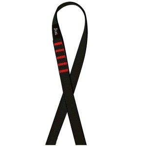 Pętla 120 cm x 18 mm taśma płaska Black