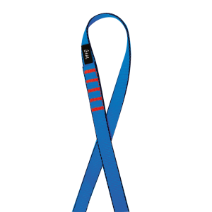 Pętla 30 cm x 18 mm taśma płaska Blue