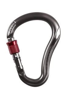 Karabinek Ocun HARPY HMS SCREW anthracite/red
