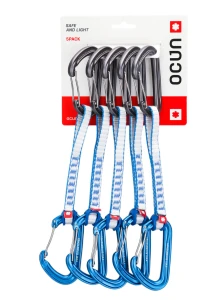 Zestaw ekspresów Ocun HAWK QD WIRE DYN 11 15cm blu