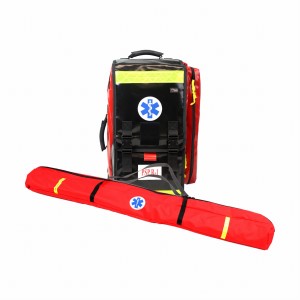 Zestaw PSP R1 w plecaku (KSRG 06.2021) z szynami kramera